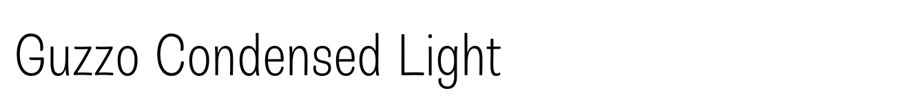 Guzzo Condensed Light image